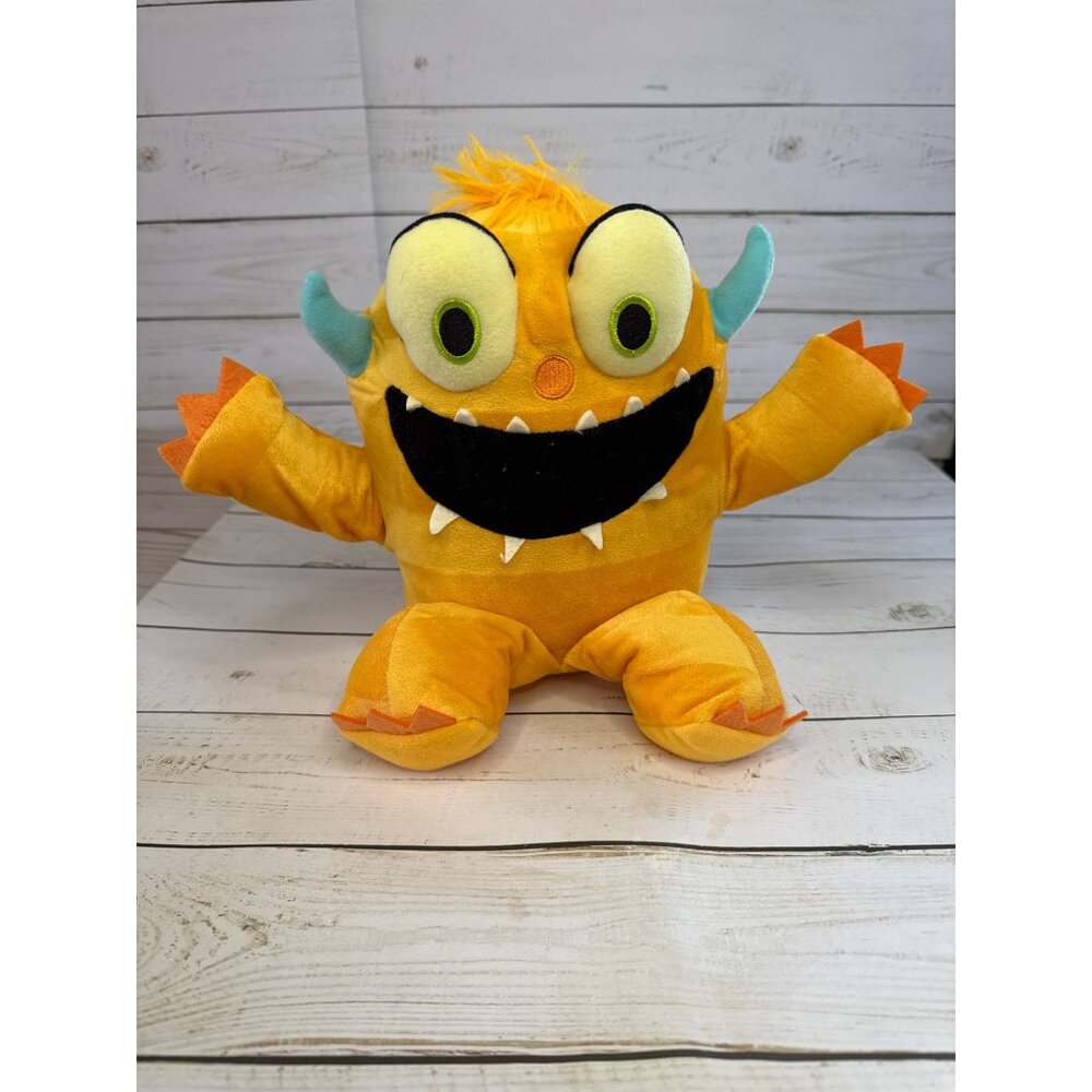 Kohl's Cares Yellow‎ Monster Don't Play With Your Food Bob Shea 11" Plush